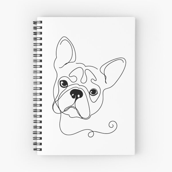 Item preview, French Bulldog One Line Art – Modern & Minimalist Frenchie Contour Design designed and sold by Pfotenfaden.