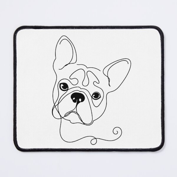 Item preview, French Bulldog One Line Art – Modern & Minimalist Frenchie Contour Design designed and sold by Pfotenfaden.