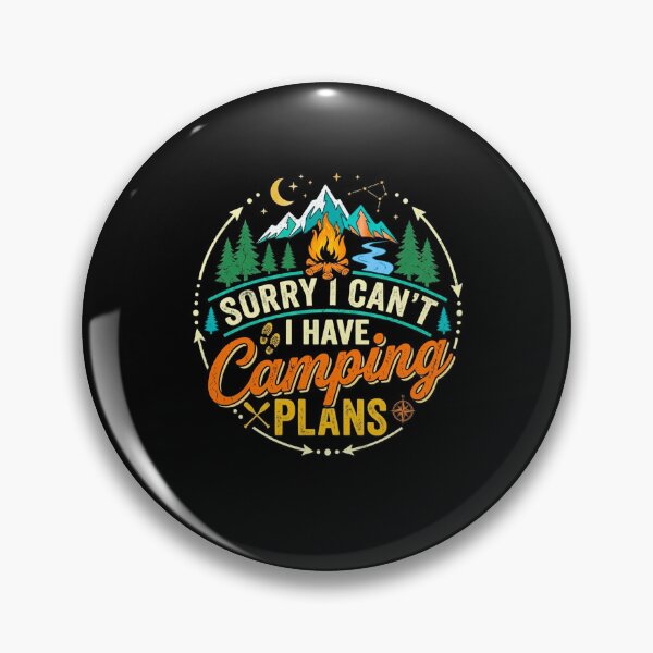 Item preview, Sorry I Can't I Have Camping Plans Funny Matching Family Camping T-Shirt | Funny Camper Gift for Men Women Kids designed and sold by 519xdesign.