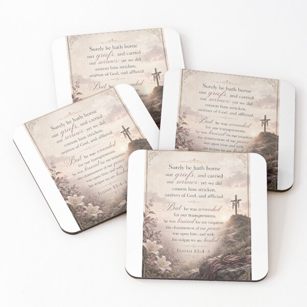 Item preview, Bible Verse | Isaiah 53 designed and sold by Auboy.