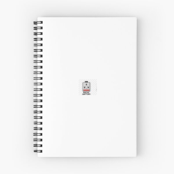 Item preview, Social battery low sticker designed and sold by Soft Grind Studio.