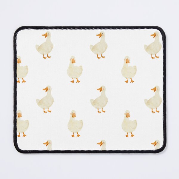 Item preview, Rustic Watercolor White Ducks (pattern) designed and sold by You Store.
