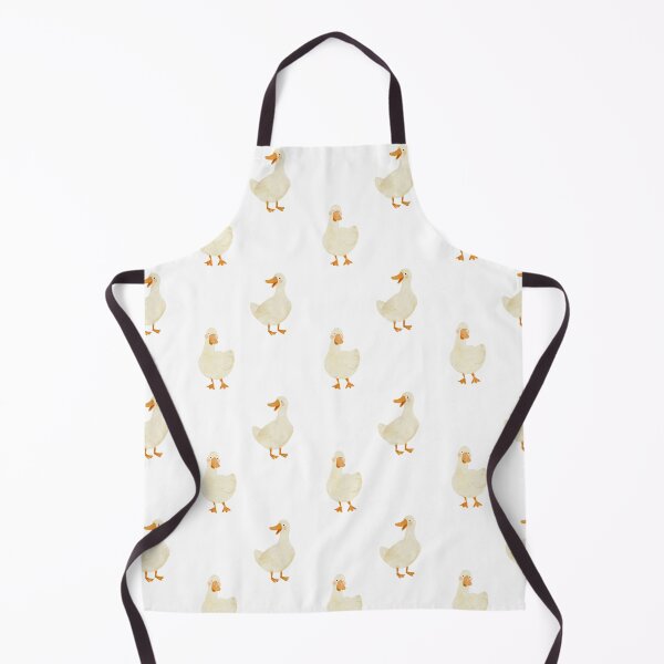 Item preview, Rustic Watercolor White Ducks (pattern) designed and sold by You Store.