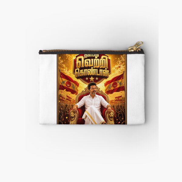 Item preview, Thalapathy Vetri Kondan Leader Poster Design designed and sold by CoolGTees.