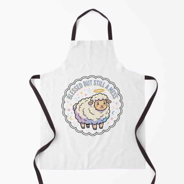 Item preview, BLESSED BUT STILL A MESS designed and sold by DesignsByDevika.
