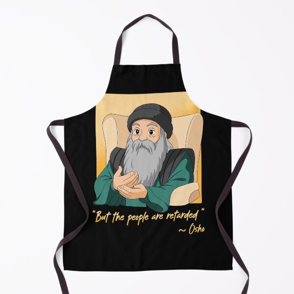 Item preview, Osho quote "But the people are retarded" designed and sold by Roysdisturbia.