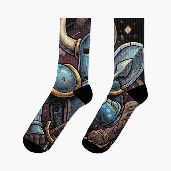 Item preview, Shovel Knight Stalwart Plate Armor Vaporwave Neon Portrait Indie designed and sold by Senpaiwaves.