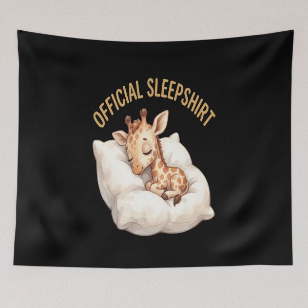 Item preview, Giraffe Official Sleepshirt Sleep Outfit designed and sold by Thread&Fable.