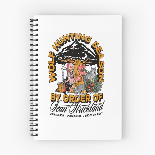 Item preview, Sean Strickland "Wolf Hunting Season" Permission To Shoot On Sight designed and sold by JeyVel.
