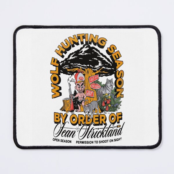 Item preview, Sean Strickland "Wolf Hunting Season" Permission To Shoot On Sight designed and sold by JeyVel.