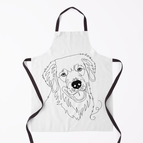 Item preview, Golden Retriever One Line Art – Modern & Minimalist Contour Design designed and sold by Pfotenfaden.