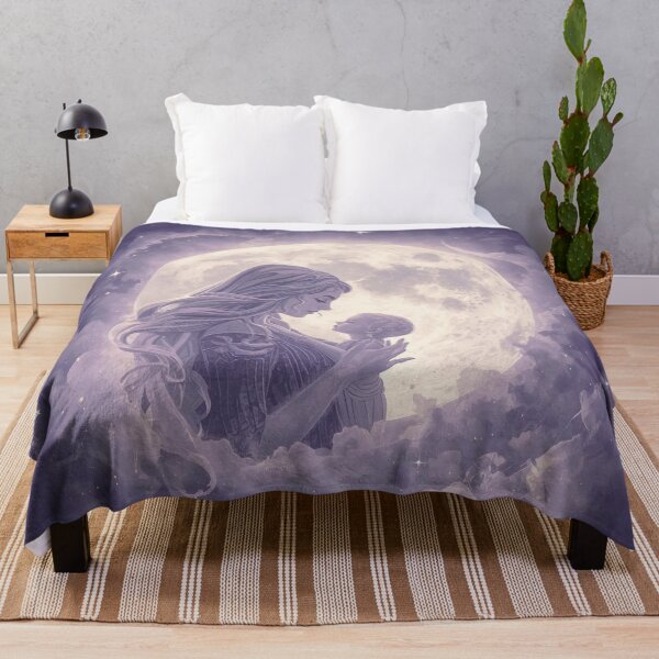Item preview, She Is My Moon – Celestial Mother’s Day Art designed and sold by Deezyned.