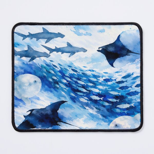 Item preview, Open Ocean Migration in Rhythmic Flow designed and sold by WildlifeInc.
