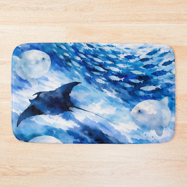 Item preview, Open Ocean Migration in Rhythmic Flow designed and sold by WildlifeInc.