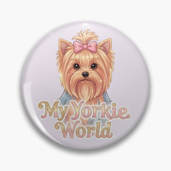 Item preview, My Yorkie World  Cute Yorkshire Terrier  designed and sold by Yorkie Magic Studio .