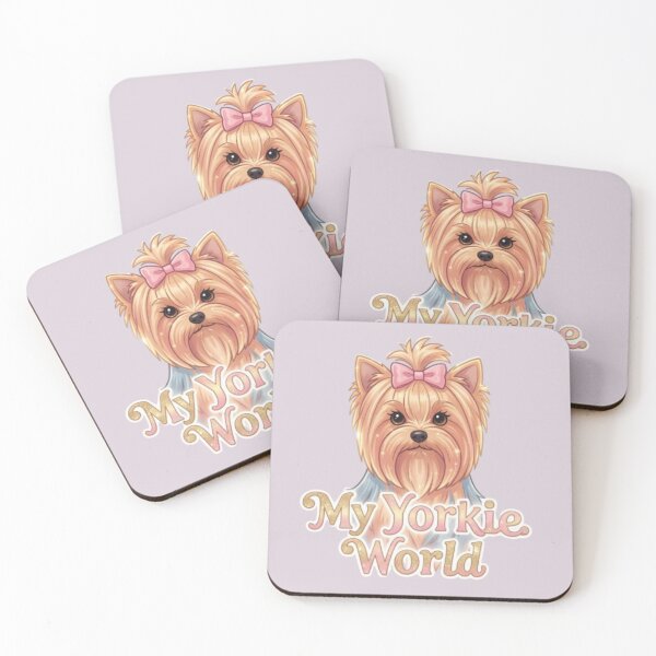 Item preview, My Yorkie World  Cute Yorkshire Terrier  designed and sold by Yorkie Magic Studio .