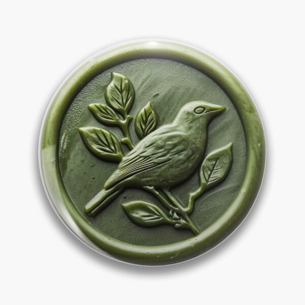 Item preview, Wax with bullfinch designed and sold by di-Vera-Rosati.