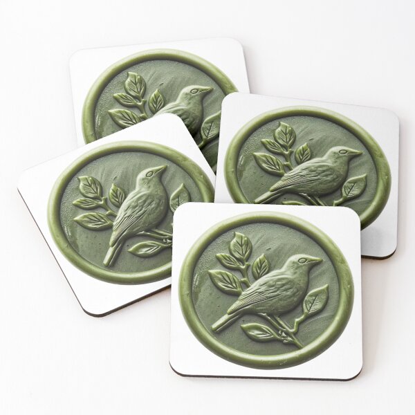 Item preview, Wax with bullfinch designed and sold by di-Vera-Rosati.