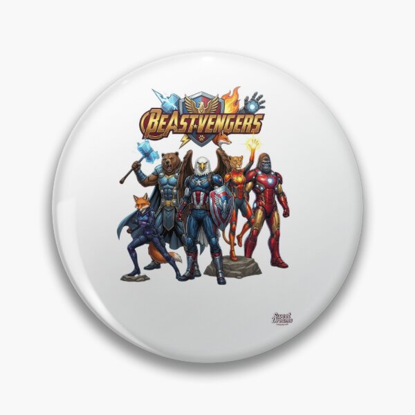 Item preview, Beastvengers – Epic Animal Superhero Team designed and sold by Sweet Dreams & Fantasia.