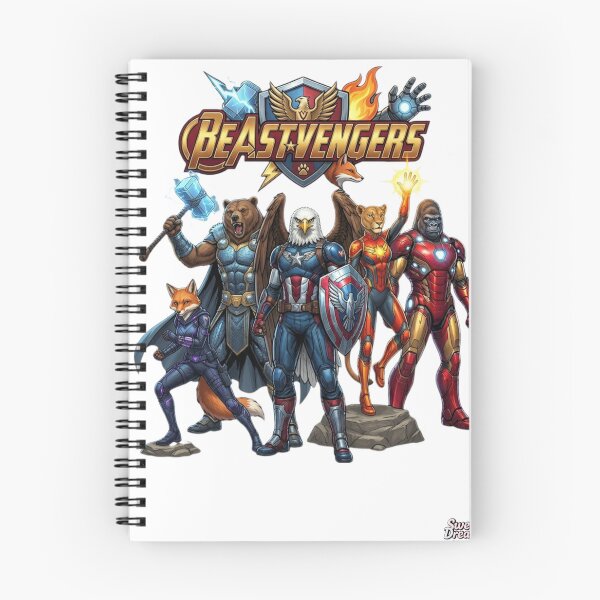 Item preview, Beastvengers – Epic Animal Superhero Team designed and sold by Sweet Dreams & Fantasia.