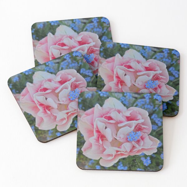 Item preview, English Garden - Tulip and Forget-Me-Not designed and sold by PurrfectWhisper.