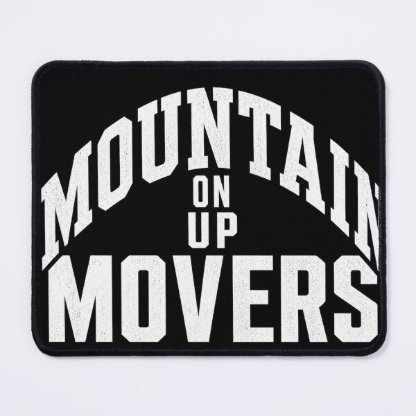 Item preview, Mountain Movers Christian Faith Minimal Typography T-Shirt designed and sold by GRACE THREADS .