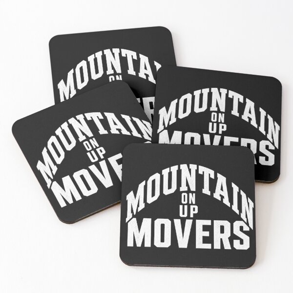 Item preview, Mountain Movers Christian Faith Minimal Typography T-Shirt designed and sold by GRACE THREADS .