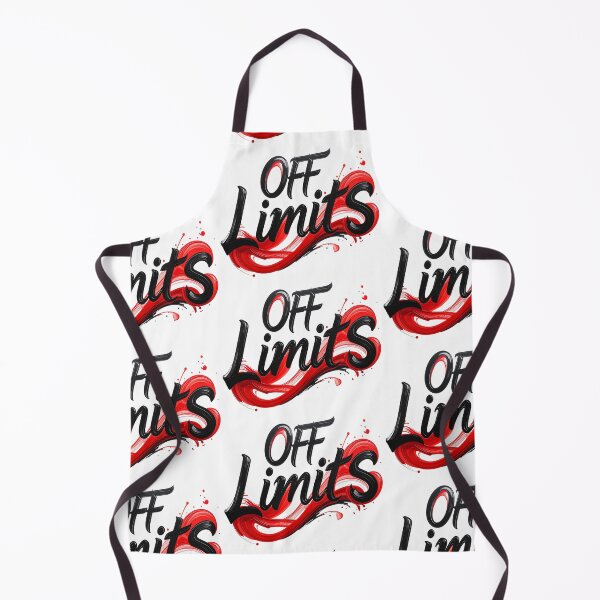Item preview, Off limits calligraphy in black and red designed and sold by LiskoDesign.