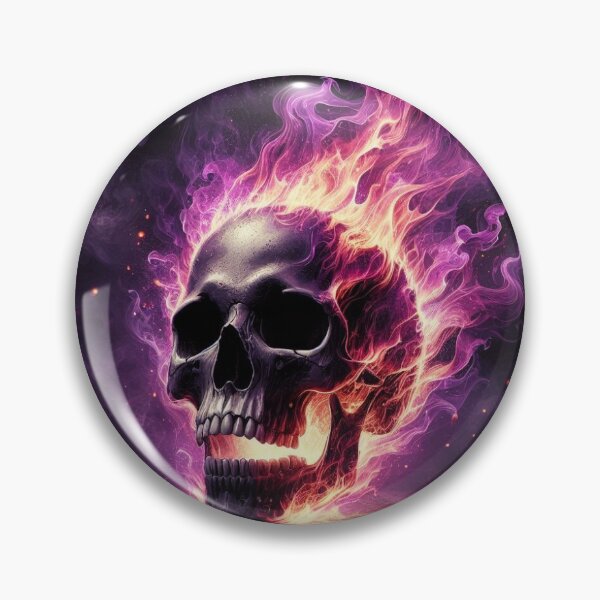 Item preview, Burning Passion Skull designed and sold by Fuzzymooselogs.