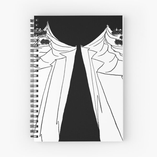 Item preview, Valley Between Mountains - Minimalist Art designed and sold by JhonMaverick.