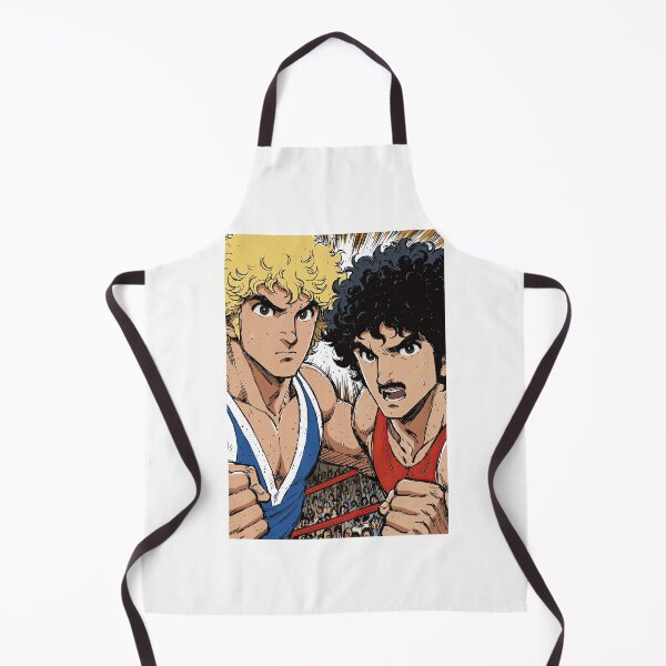 Item preview, 80s Anime Style Wrestlers Tag Team Portrait designed and sold by Piotrek0001.