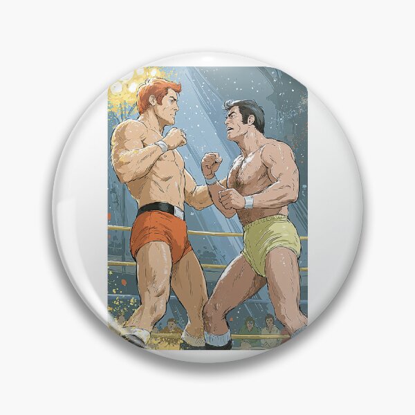 Item preview, Vintage Bare Knuckle Fighters Wrestling Match designed and sold by Piotrek0001.