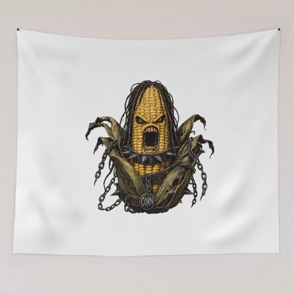 Item preview, Aggressive Metal CORN designed and sold by Unpredictable Fat Cat.