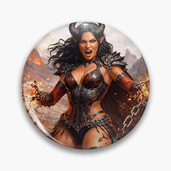 Item preview, Unchained Demon Queen of the Inferno designed and sold by thor81pl.