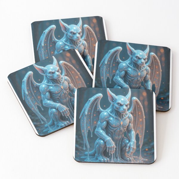 Item preview, The gargoyle is dissolving into light designed and sold by Twelvecloth.