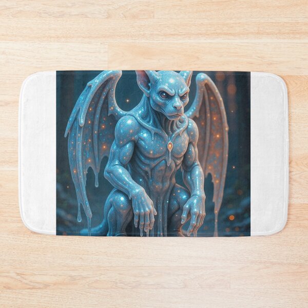 Item preview, The gargoyle is dissolving into light designed and sold by Twelvecloth.