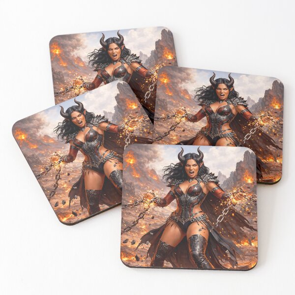 Item preview, Unchained Demon Queen of the Inferno designed and sold by thor81pl.