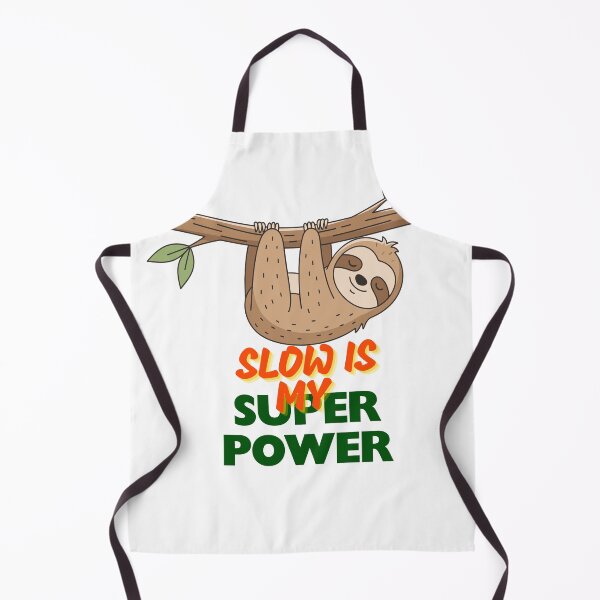 Item preview, Funny Sloth Hanging Gift T-Shirt Slow Is My Superpower Cute Animal Lover designed and sold by wecrea.