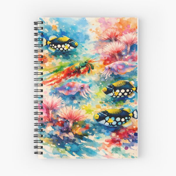 Item preview, Vibrant Lagoon Life in Constant Motion designed and sold by WildlifeInc.