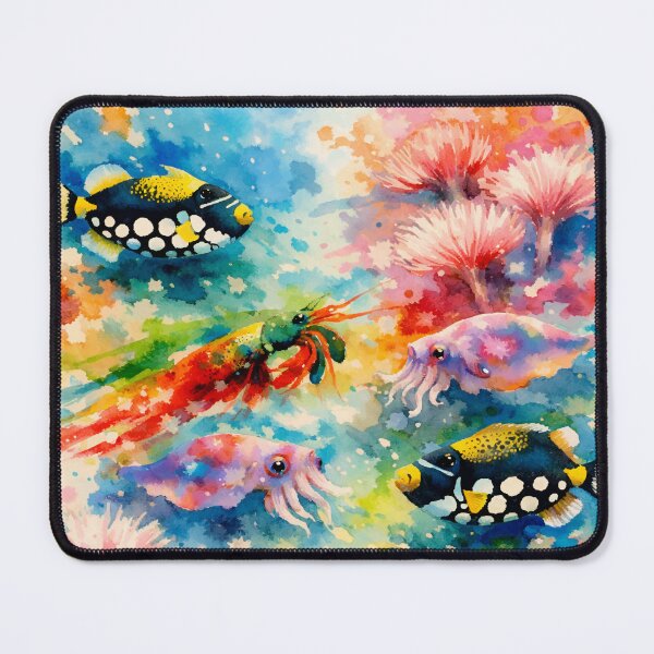 Item preview, Vibrant Lagoon Life in Constant Motion designed and sold by WildlifeInc.
