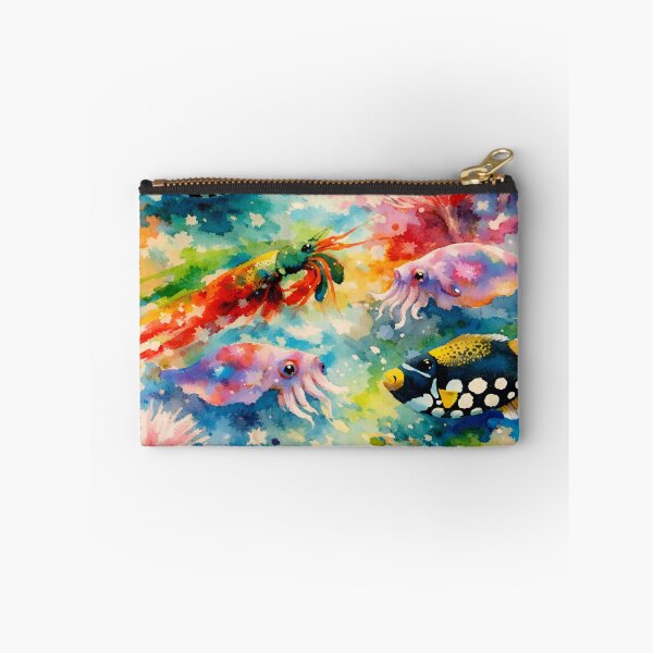 Item preview, Vibrant Lagoon Life in Constant Motion designed and sold by WildlifeInc.