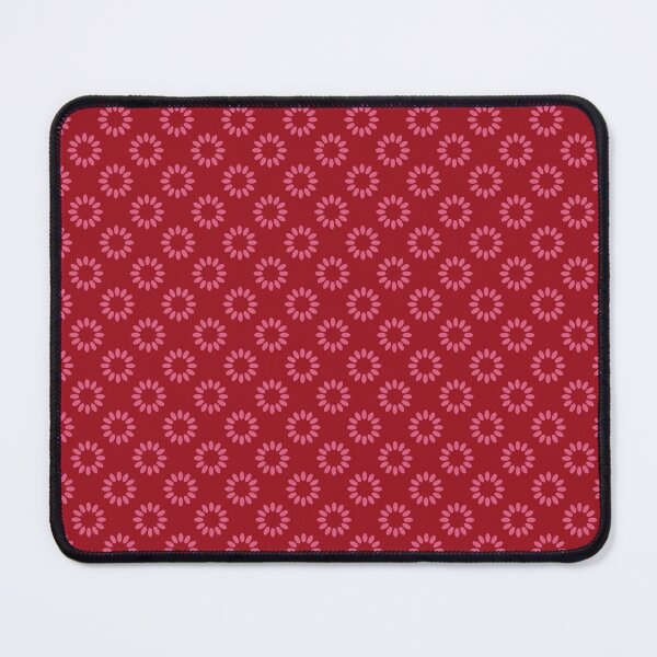 Item preview, Ruby red & blush blossoms pattern designed and sold by Mint + Midnight.