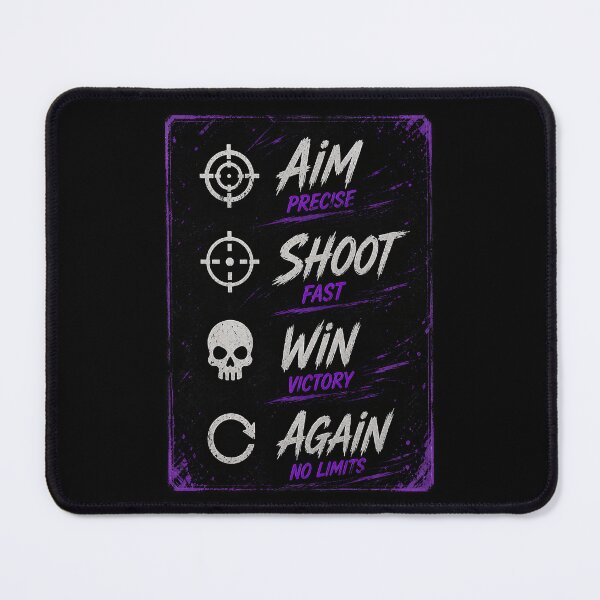 Item preview, Aim Shoot Win competitive gaming mindset designed and sold by Jerhus.