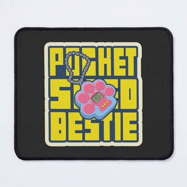 Item preview, Pocket Sized Bestie - Retro 90s Virtual Pet Aesthetic Graphic designed and sold by stylestitch7tees.
