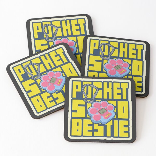 Item preview, Pocket Sized Bestie - Retro 90s Virtual Pet Aesthetic Graphic designed and sold by stylestitch7tees.