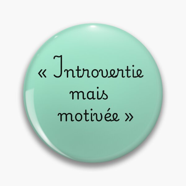 Item preview, "Introverted but motivated" designed and sold by Art70shop.