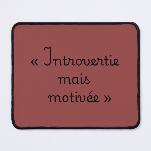 Item preview, "Introverted but motivated" designed and sold by Art70shop.
