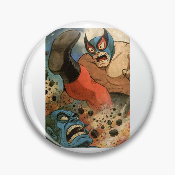Item preview, Comic Style Wrestler Kick to Face Action designed and sold by Piotrek0001.