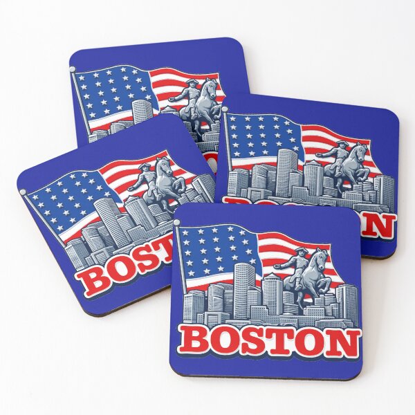 Item preview, Great Patriot City of Boston, Massachusetts | Patriotic Bostonian America Logo designed and sold by Based History.