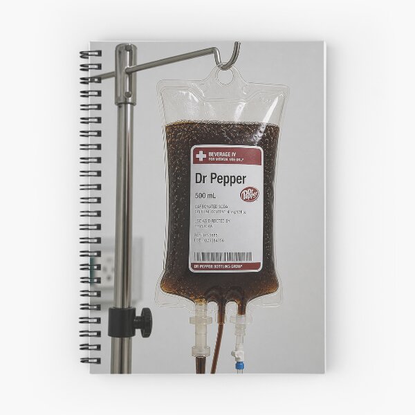 Item preview, Dr. Pepper in an IV Bag designed and sold by nikkolaus.